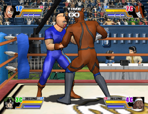 Kinnikuman Nisei Shinsedai: Choujin vs. Densetsu Choujin screenshot 4 for Gamecube
